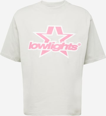 Maglietta 'Superstar' di Low Lights Studios in grigio: frontale
