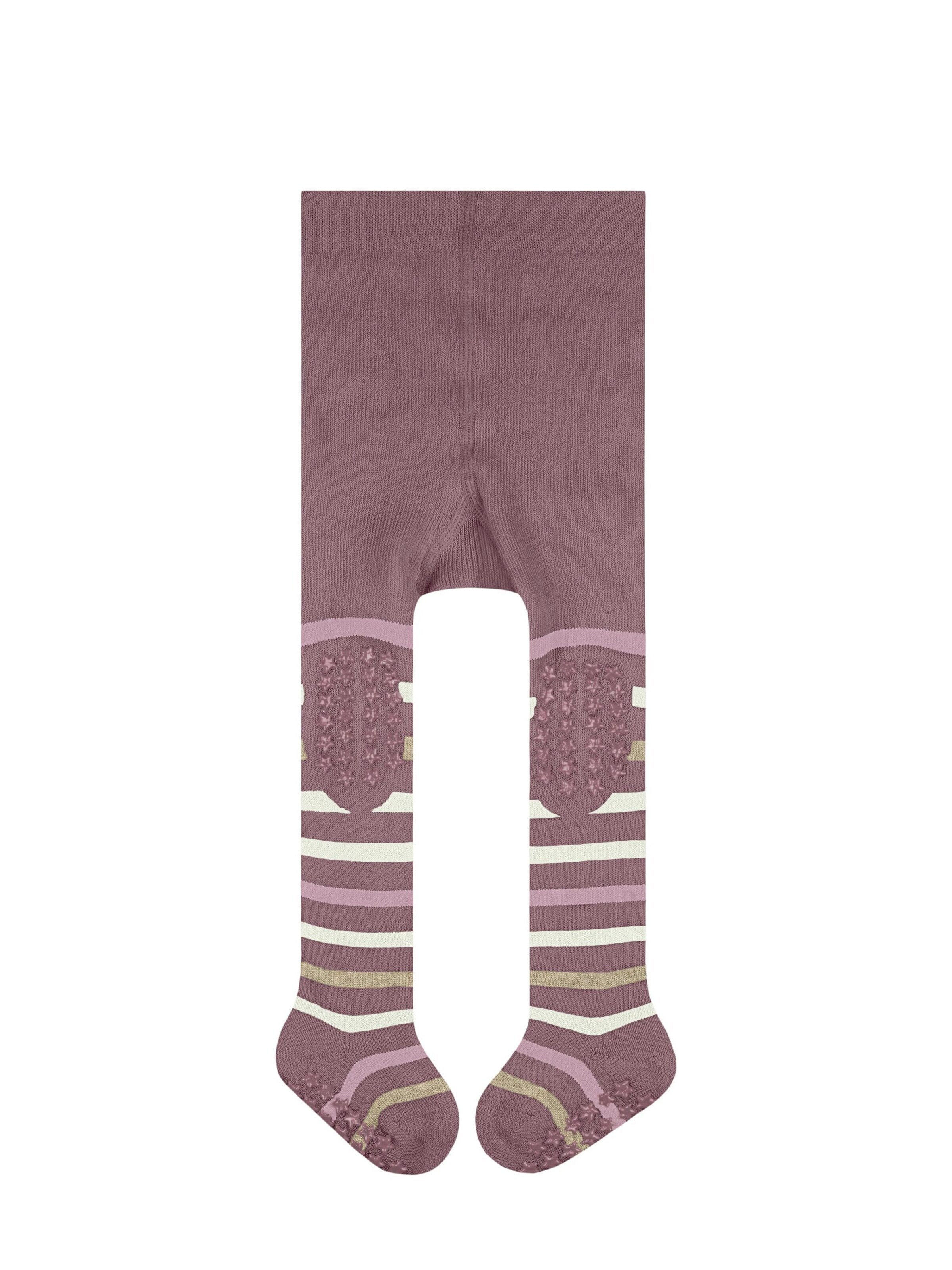 FALKE Tights 'Multi Stripe' in Red: front