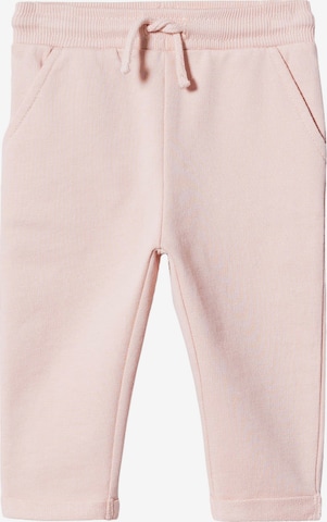 MANGO KIDS Regular Pants 'VIENAB' in Pink: front