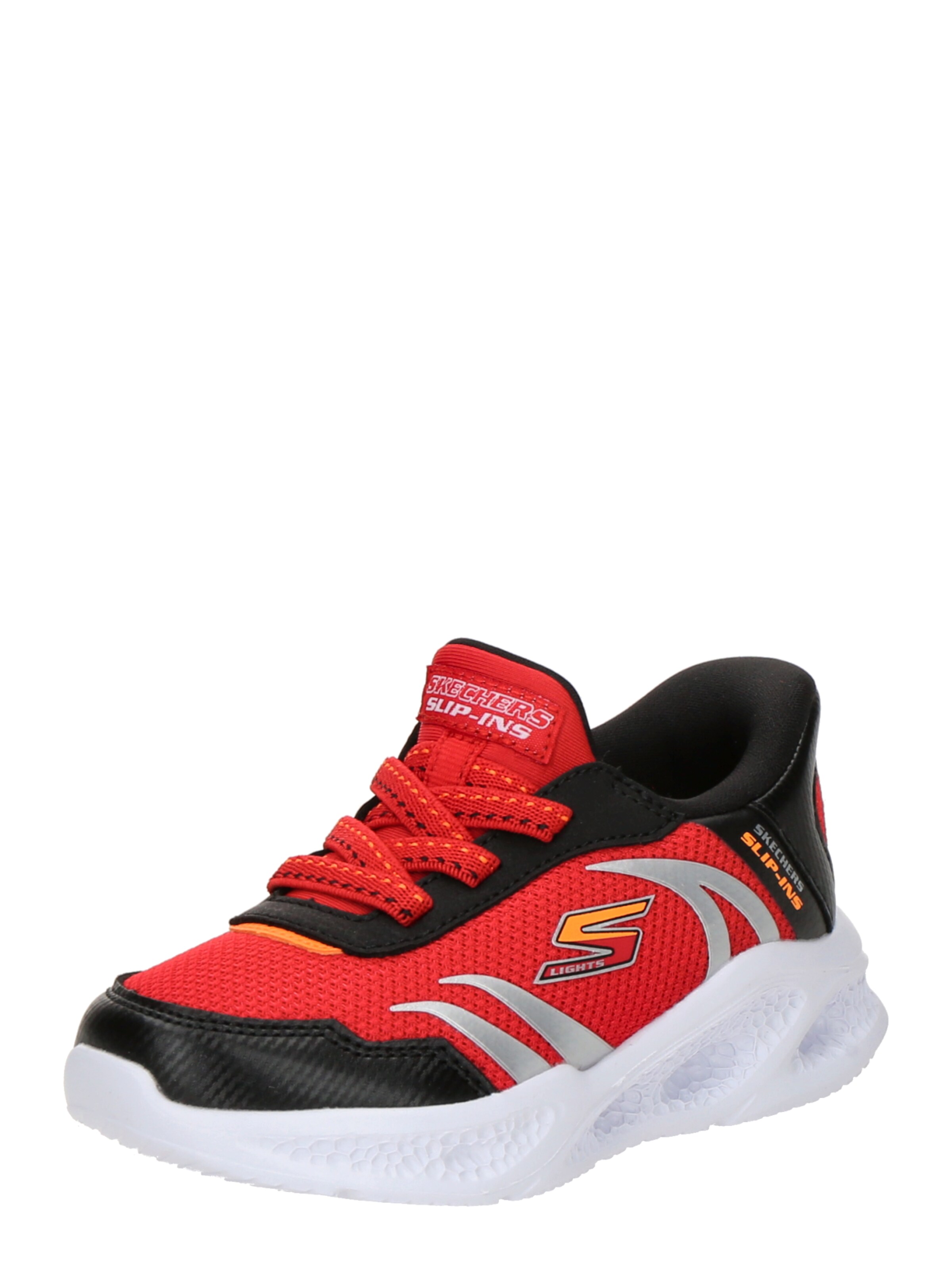SKECHERS Sneakers 'METEOR-LIGHTS-BRISK' i rød: forside