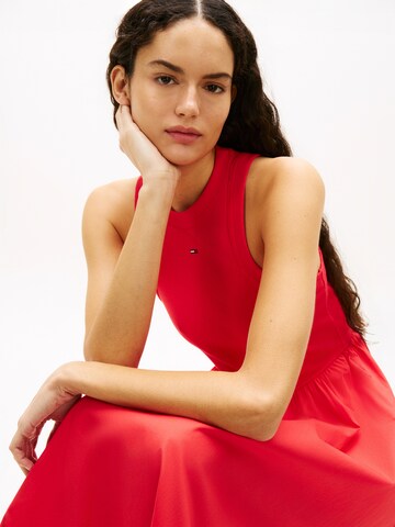 Tommy Jeans Zomerjurk in Rood
