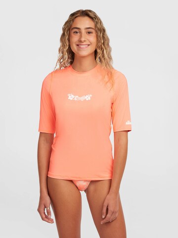 O'NEILL Funkční tričko 'Skins' – oranžová: přední strana