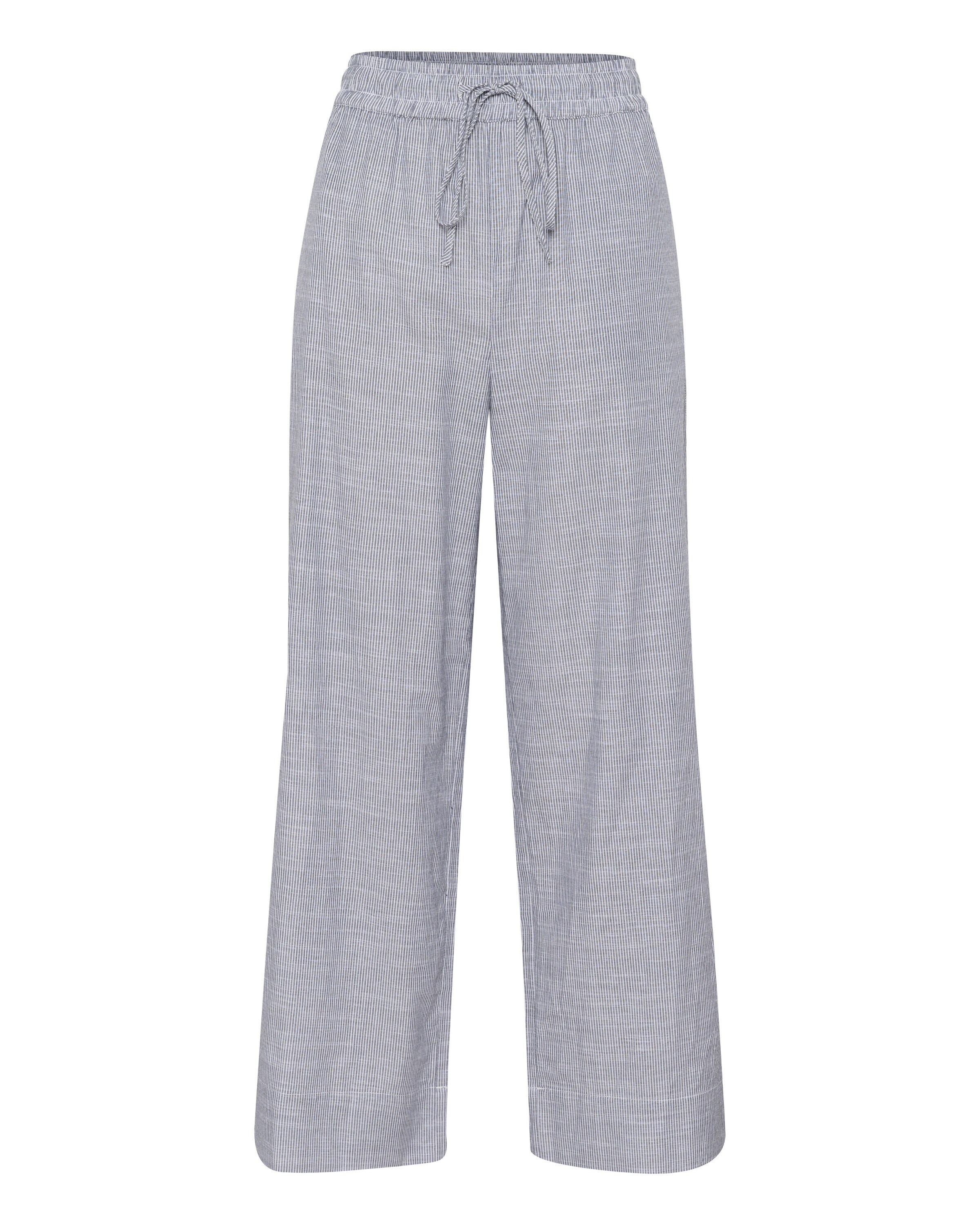 My Essential Wardrobe Wide leg Trousers 'SkyeMW' in Grey: front