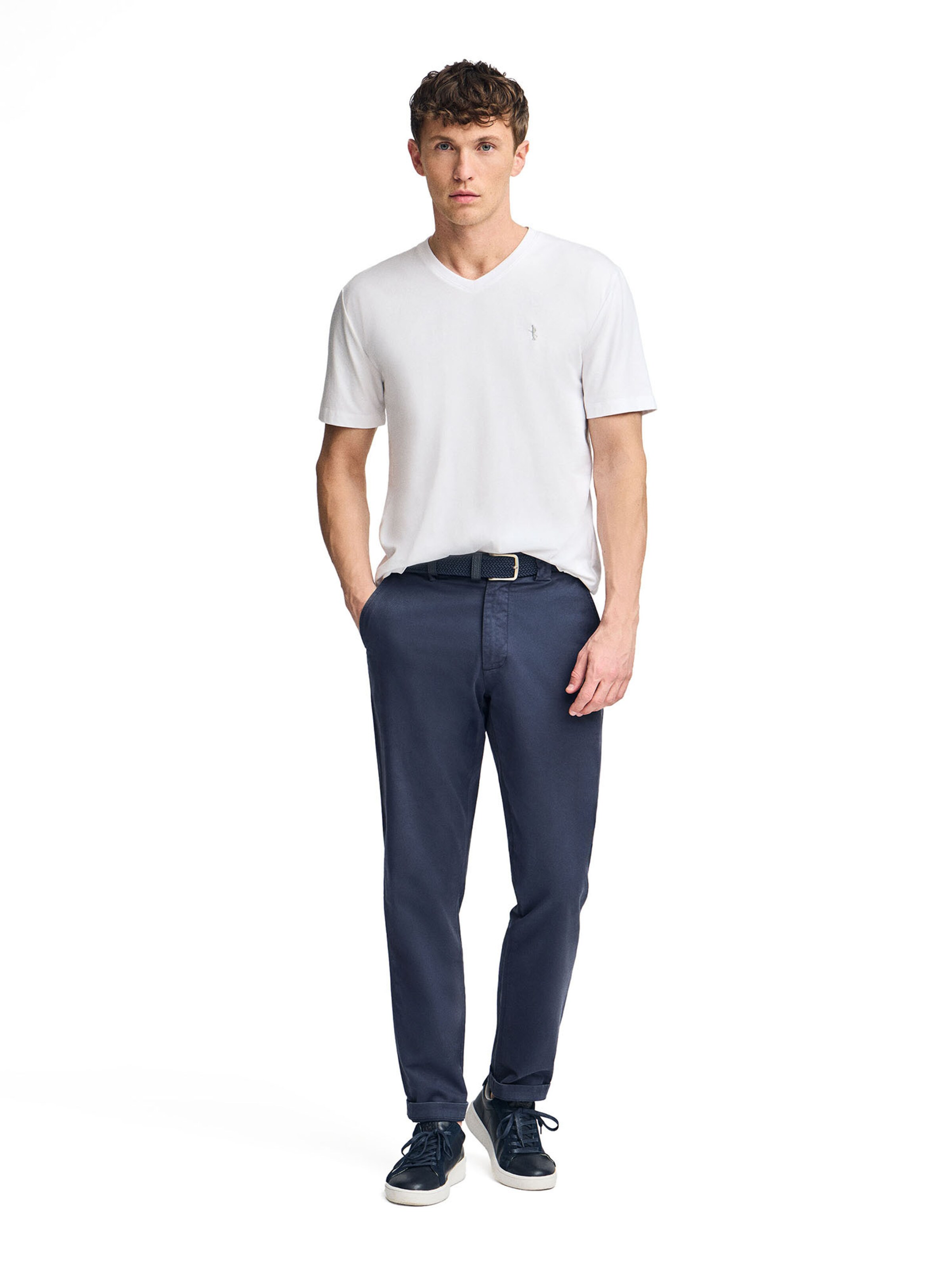 Polo Club Shirt in White