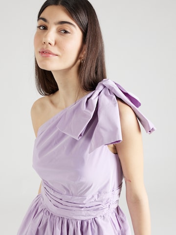 SWING Obleka | vijolična barva