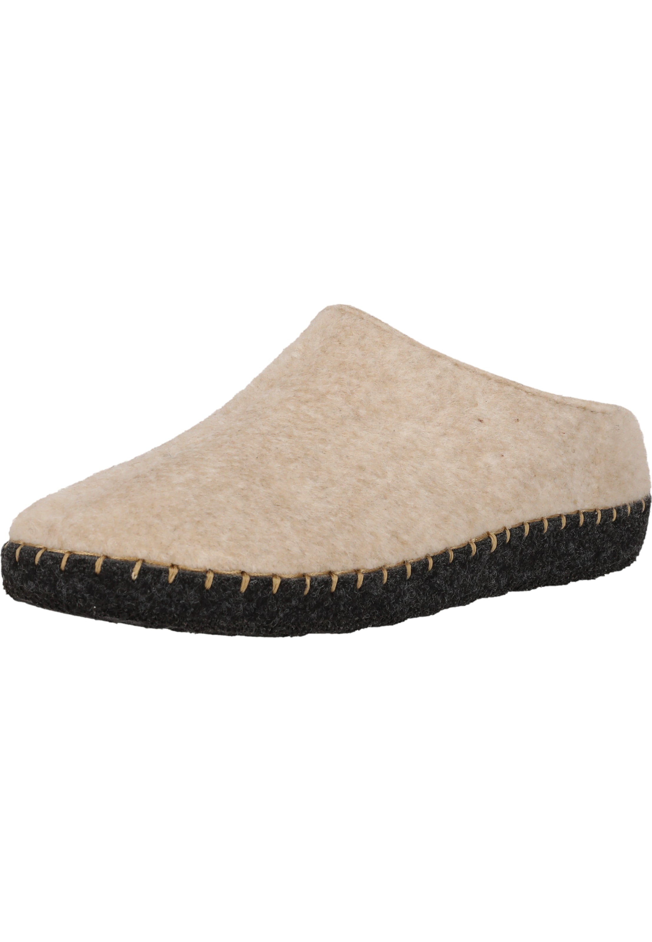 Mols Hausschuhe Sinaka in Beige: Vorderseite