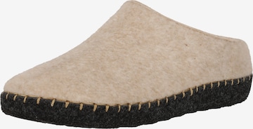 Mols Slippers in Beige: front