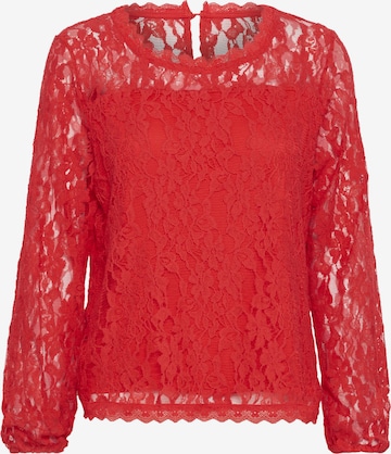 Cream Bluse 'Kit' in Rot: Vorderseite