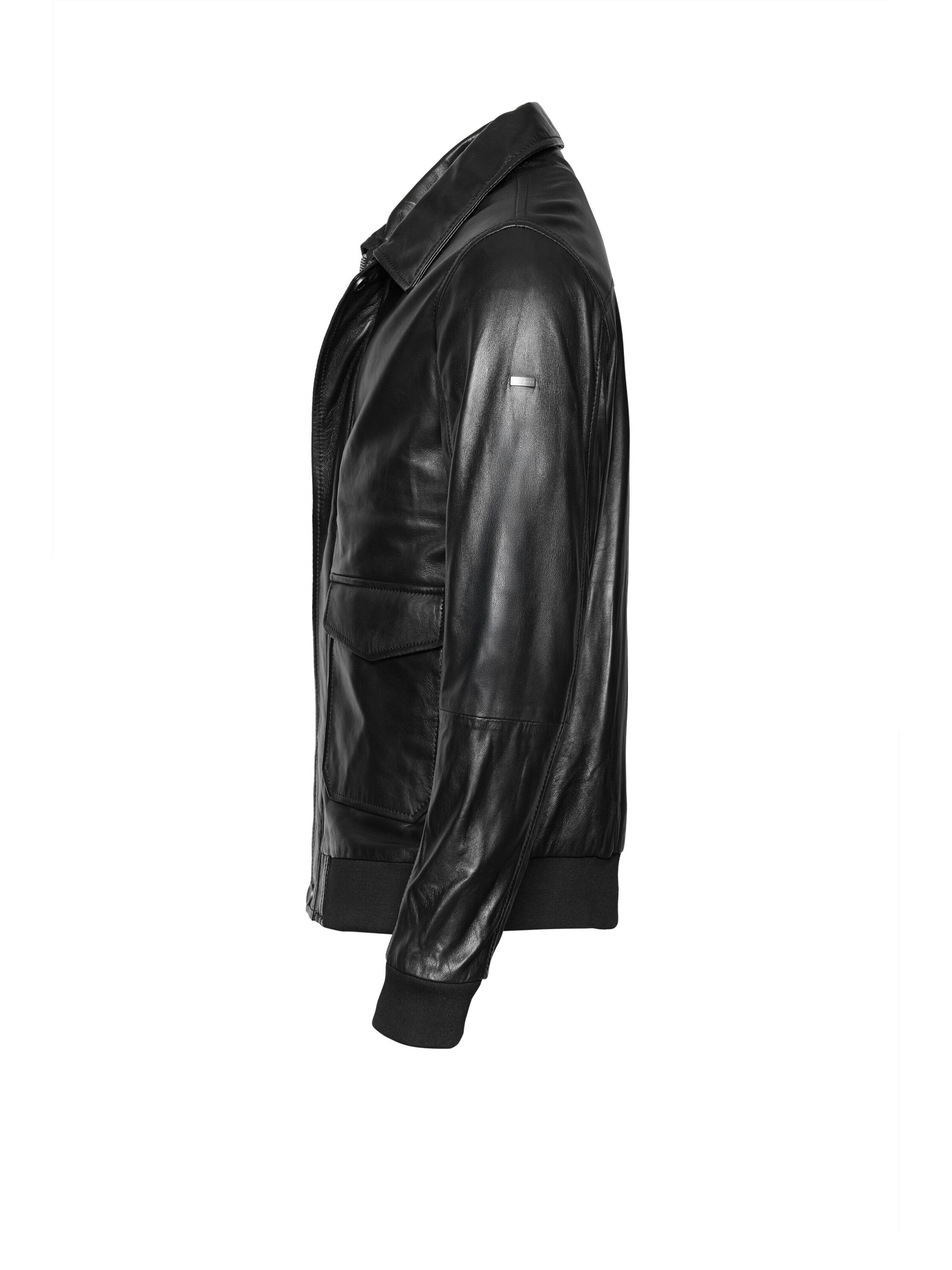 bugatti Tussenjas 'BUSAVINO' in Zwart