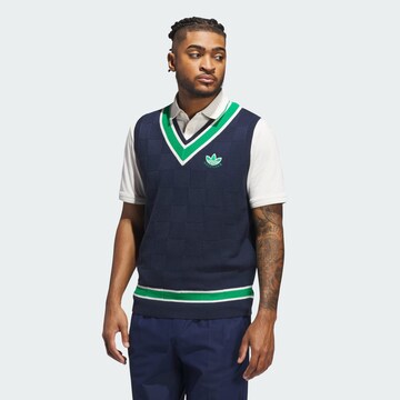 Débardeur ADIDAS ORIGINALS en bleu : devant