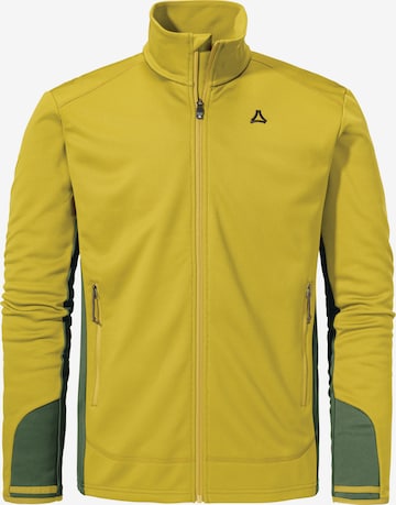 Veste en polaire fonctionnelle 'Milagle' Schöffel en jaune : devant