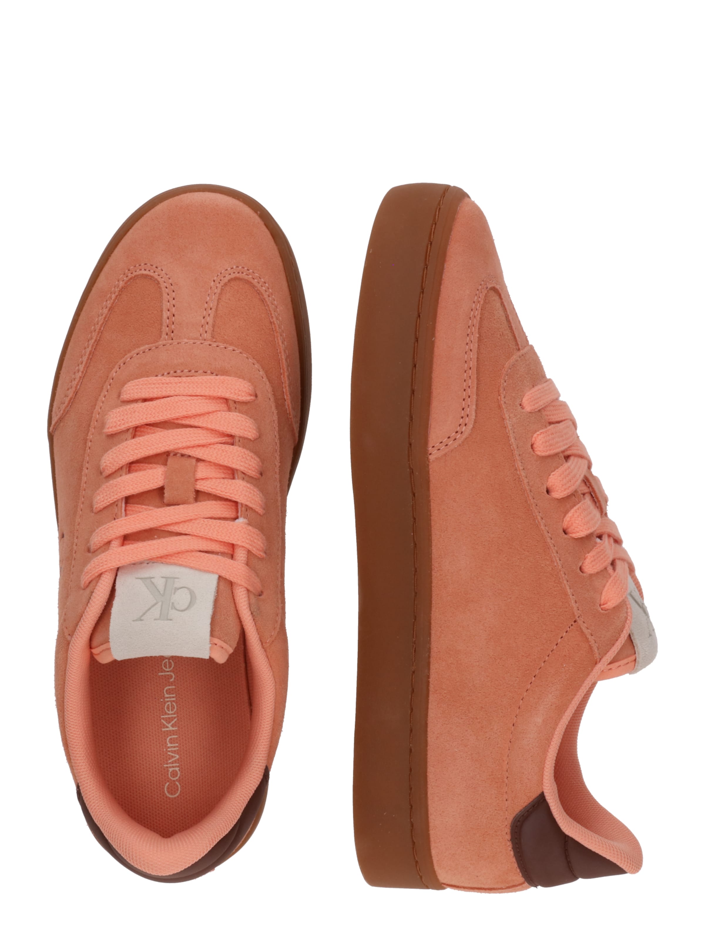 Baskets basses 'Classic' Calvin Klein en orange