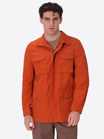Distretto12 Between-season jacket 'HERIT ' in Orange: front
