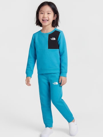 THE NORTH FACE Strój treningowy w kolorze niebieski: przód