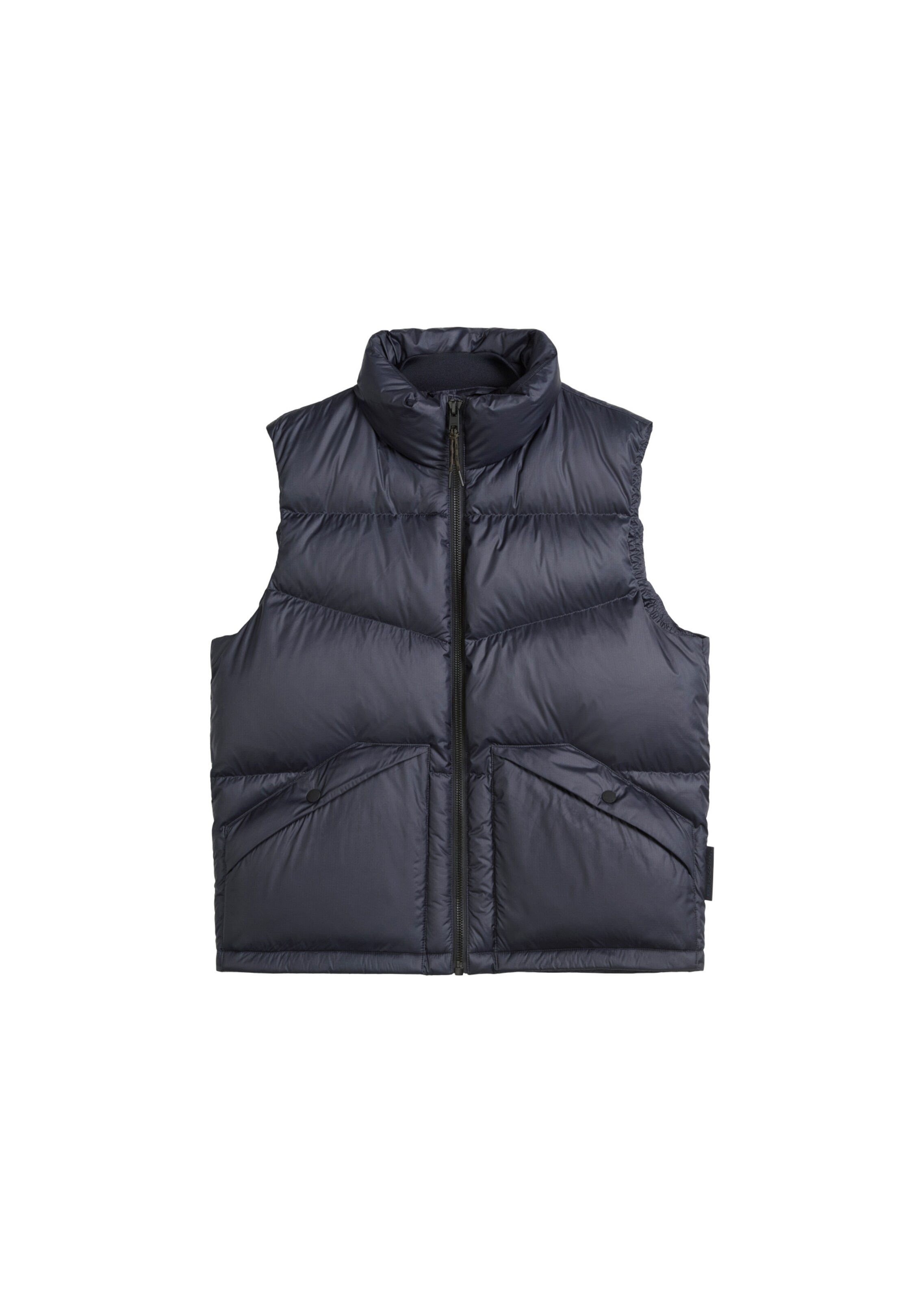 Marc O'Polo DENIM Bodywarmer in Blauw: voorkant