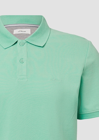 s.Oliver Poloshirt in Grün