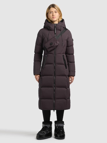 Cappotto invernale 'Soria2' di khujo in lilla: frontale