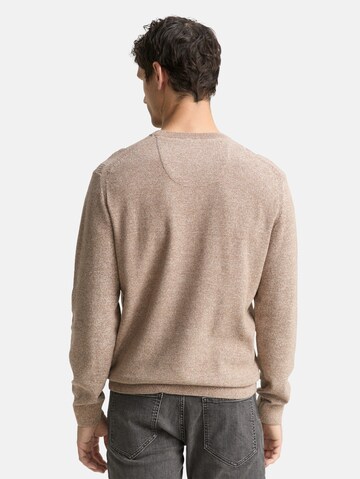 TOM TAILOR Sweater in Brown