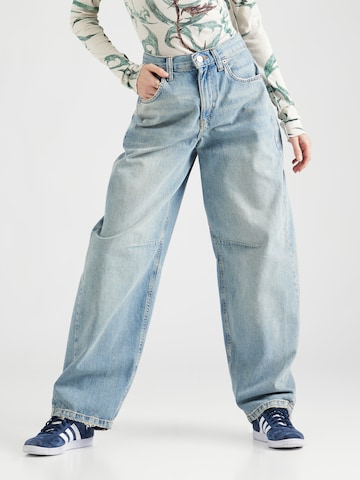 Loosefit Jeans 'LOGAN' de la BDG Urban Outfitters pe albastru: față