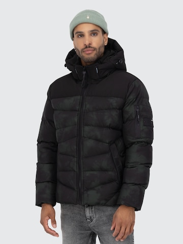 Giacca invernale 'HenryAK' di Alife and Kickin in nero: frontale