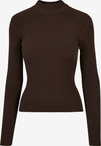 Urban Classics Sweter w kolorze brązowy: przód