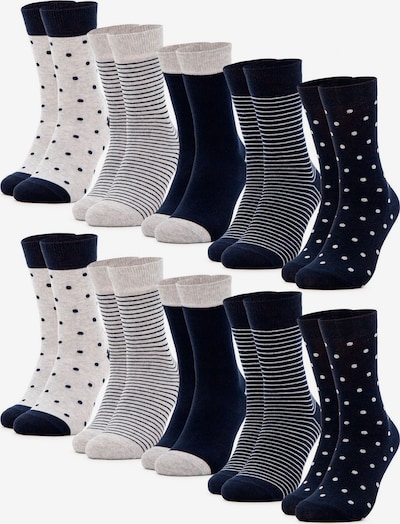 Occulto Socken 'Milka' in blau / grau, Produktansicht