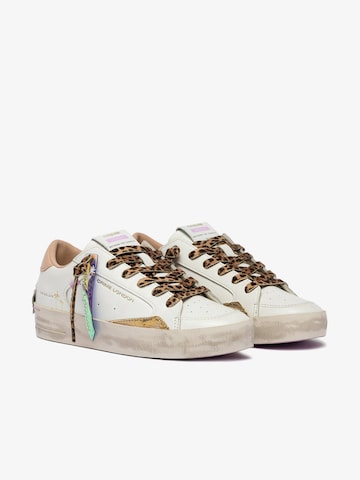 Crime London - Sapatilhas baixas em branco