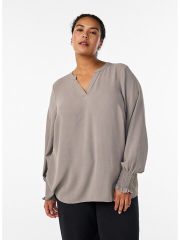 Zizzi Blúzka 'FLKIKKA' - Béžová: predná strana