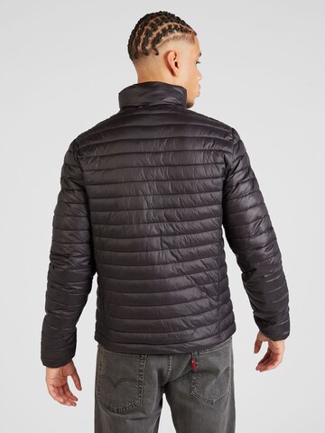 Superdry Prehodna jakna 'TECH CORE' | črna barva