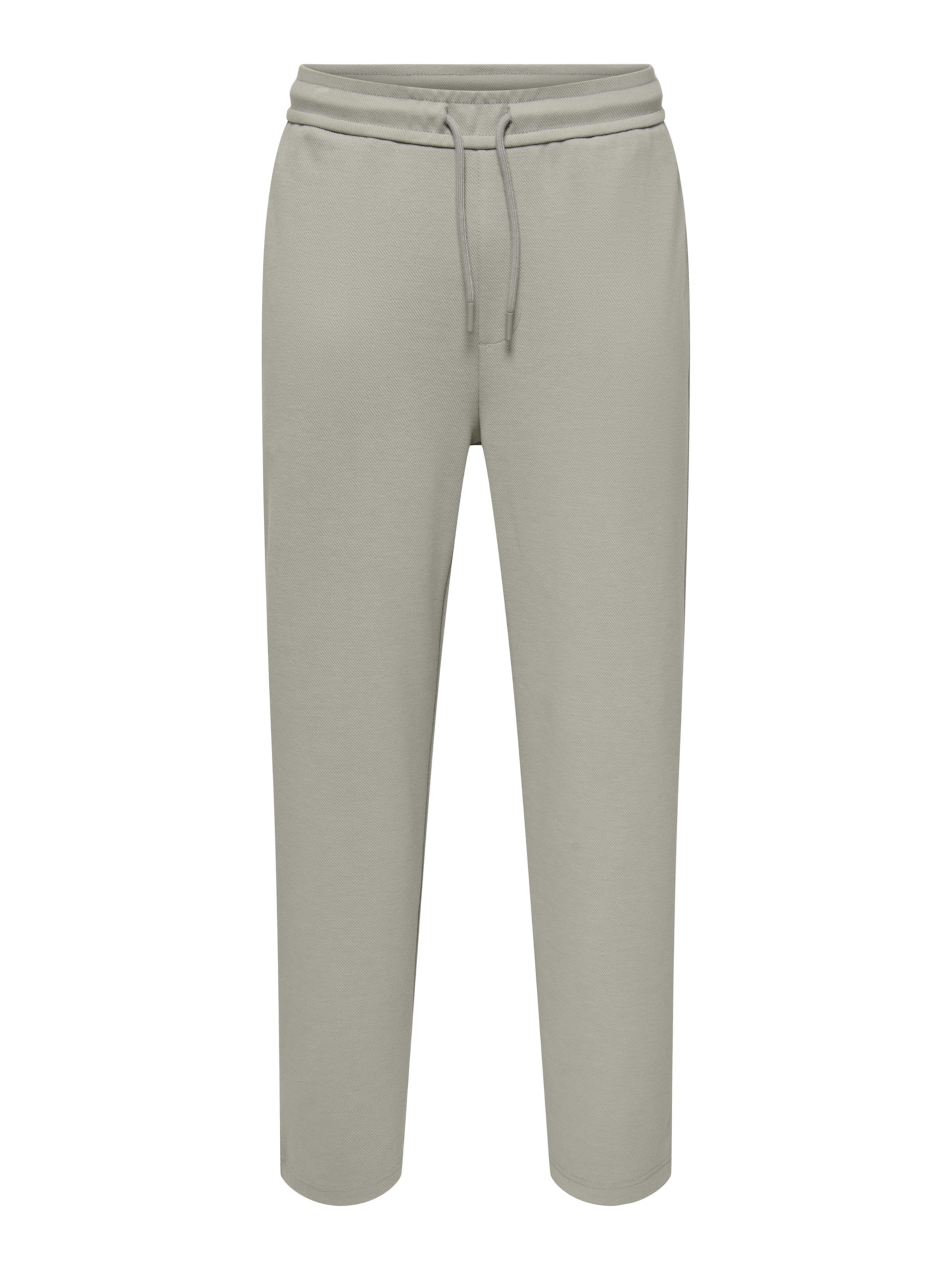 Only & Sons Tapered Hose 'Newkodyl' in Grau: Vorderseite