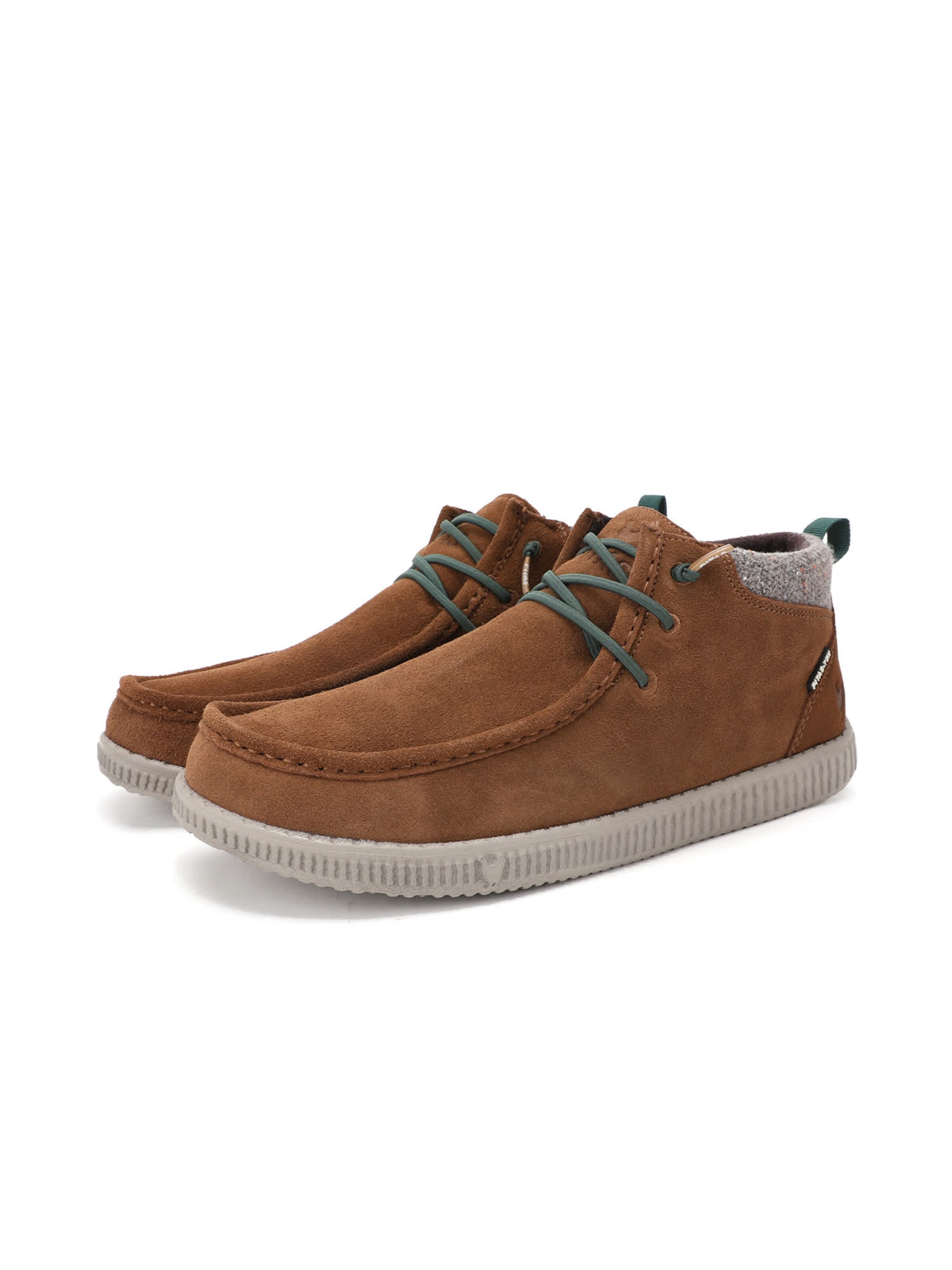 Walk In Pitas Moccasin 'Bob' in Brown: front
