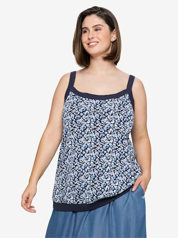 SHEEGO Top in Blue: front