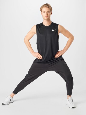 NIKE Functioneel shirt 'Superset' in Zwart