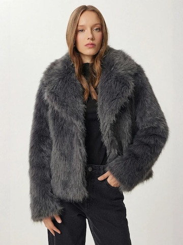 Happiness İstanbul - Casaco de inverno em cinzento