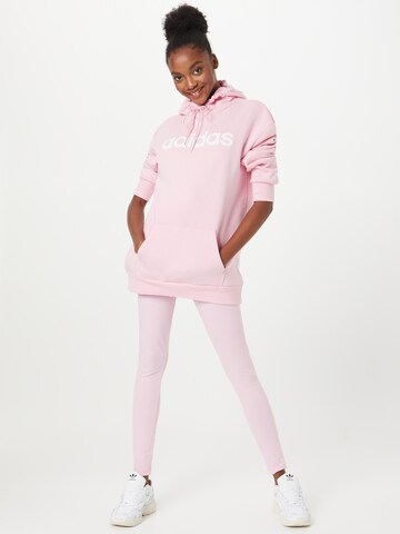 ADIDAS SPORTSWEAR Athletic Sweatshirt 'Essentials Fleece' in Pink