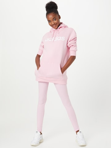 ADIDAS SPORTSWEAR Sports sweatshirt 'Essentials Fleece' in Pink