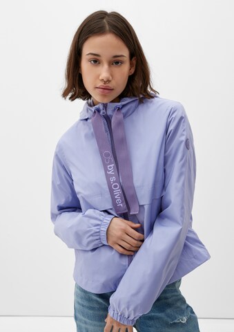 QS Between-season jacket in Purple