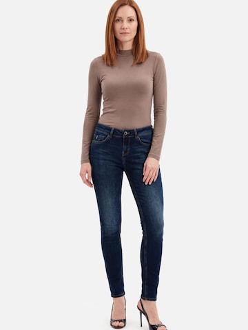 M.O.D MIRACLE OF DENIM - Skinny Calças de ganga em azul: frente