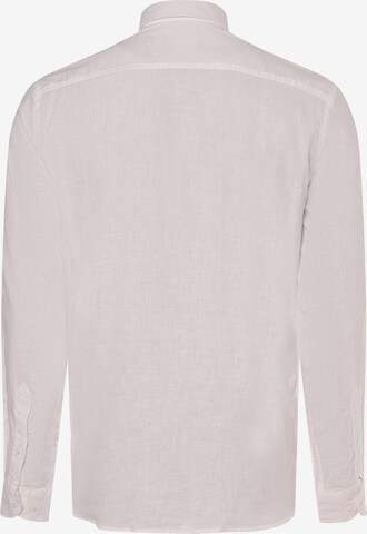 Nils Sundström Regular fit Button Up Shirt in White