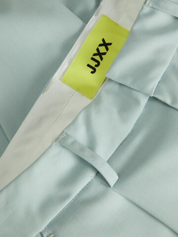 JJXX regular Bukser med lægfolder 'CHLOE' i blå