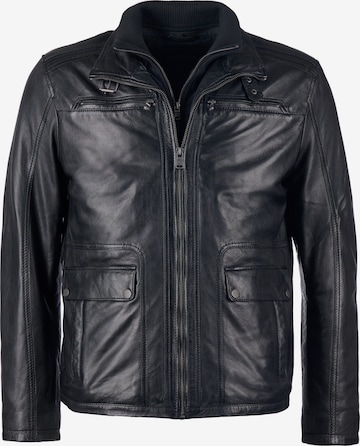 JCC Between-Season Jacket in Black: front