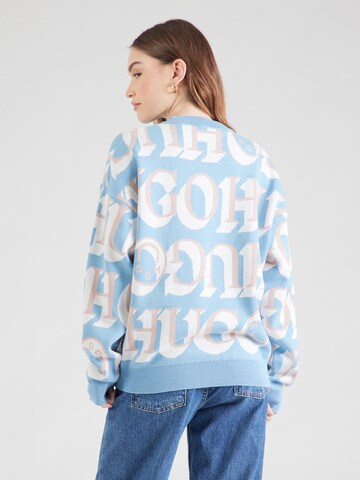 HUGO Pullover 'Sestunni_B' in Blau
