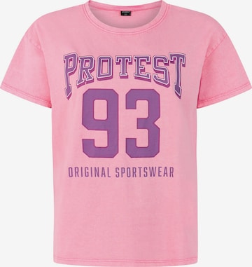 PROTEST Shirt 'PRTFile' in Pink: Vorderseite