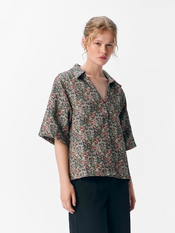 Camicia da donna 'OBJSANDRA' di OBJECT in colori misti: frontale