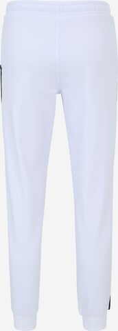 Effilé Pantalon de sport Sergio Tacchini en blanc