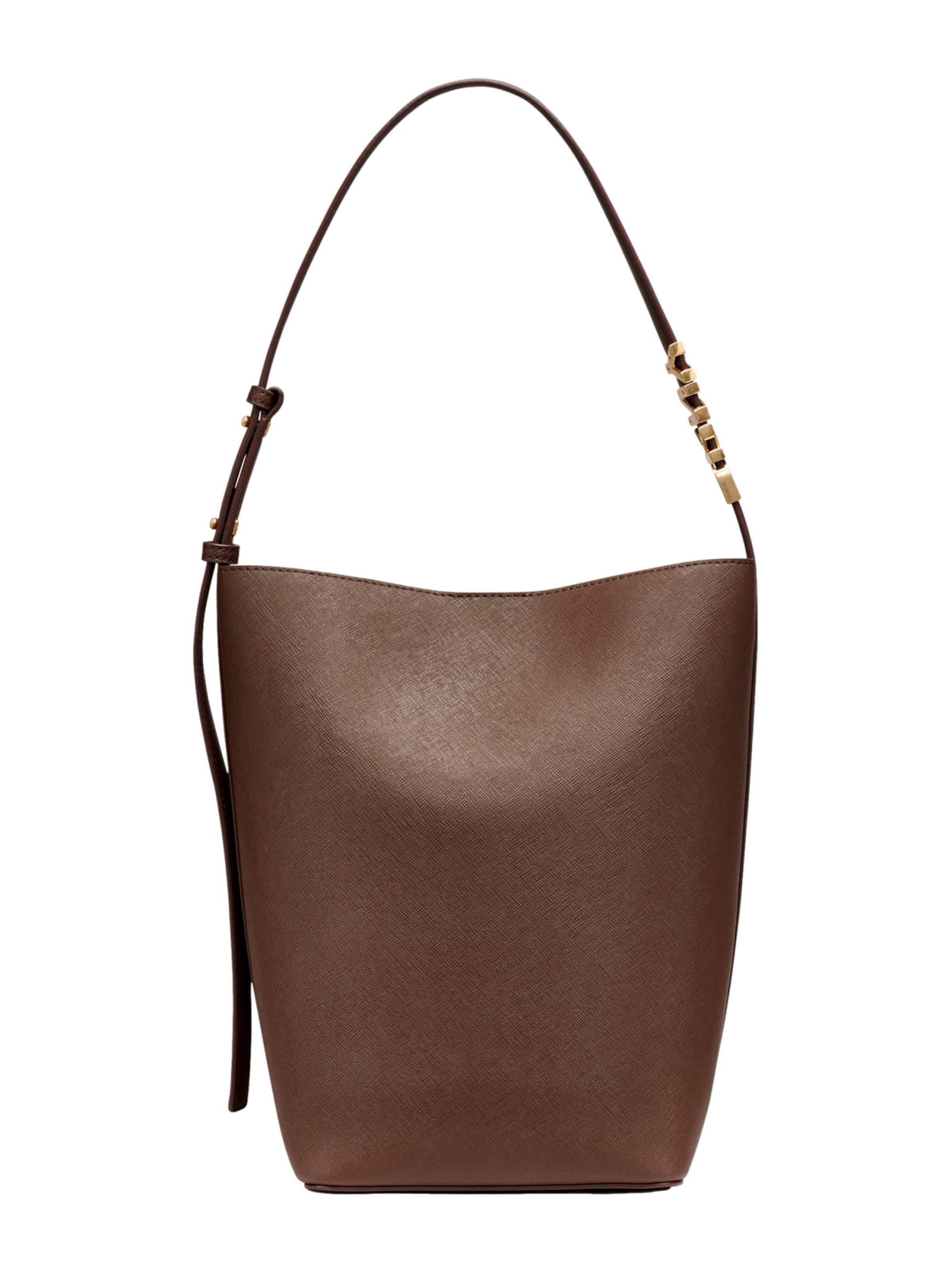 Borsa a spalla 'AVRIL BUCKET' di DKNY in marrone