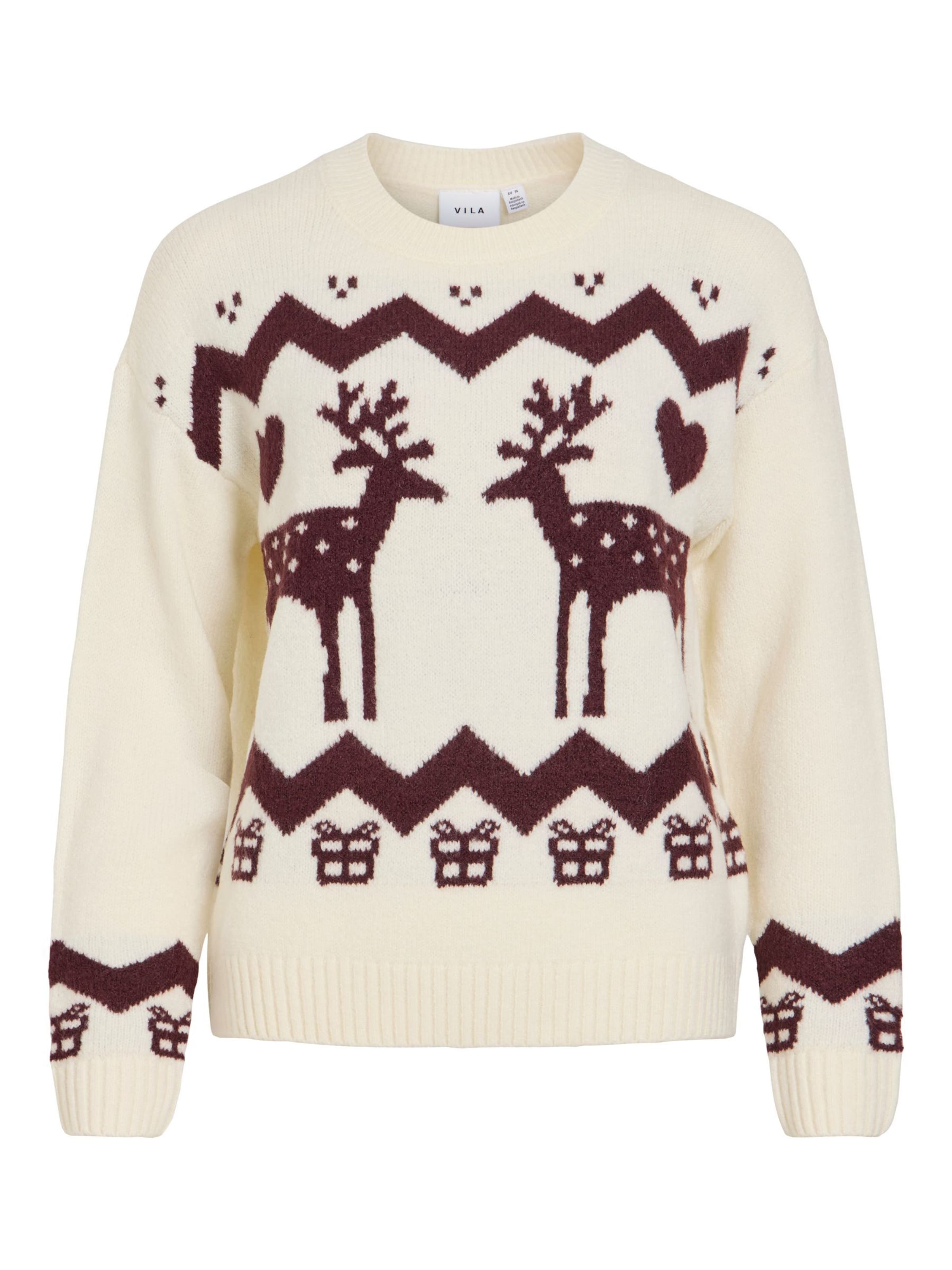 VILA - Jersey 'YULE' en beige: frente
