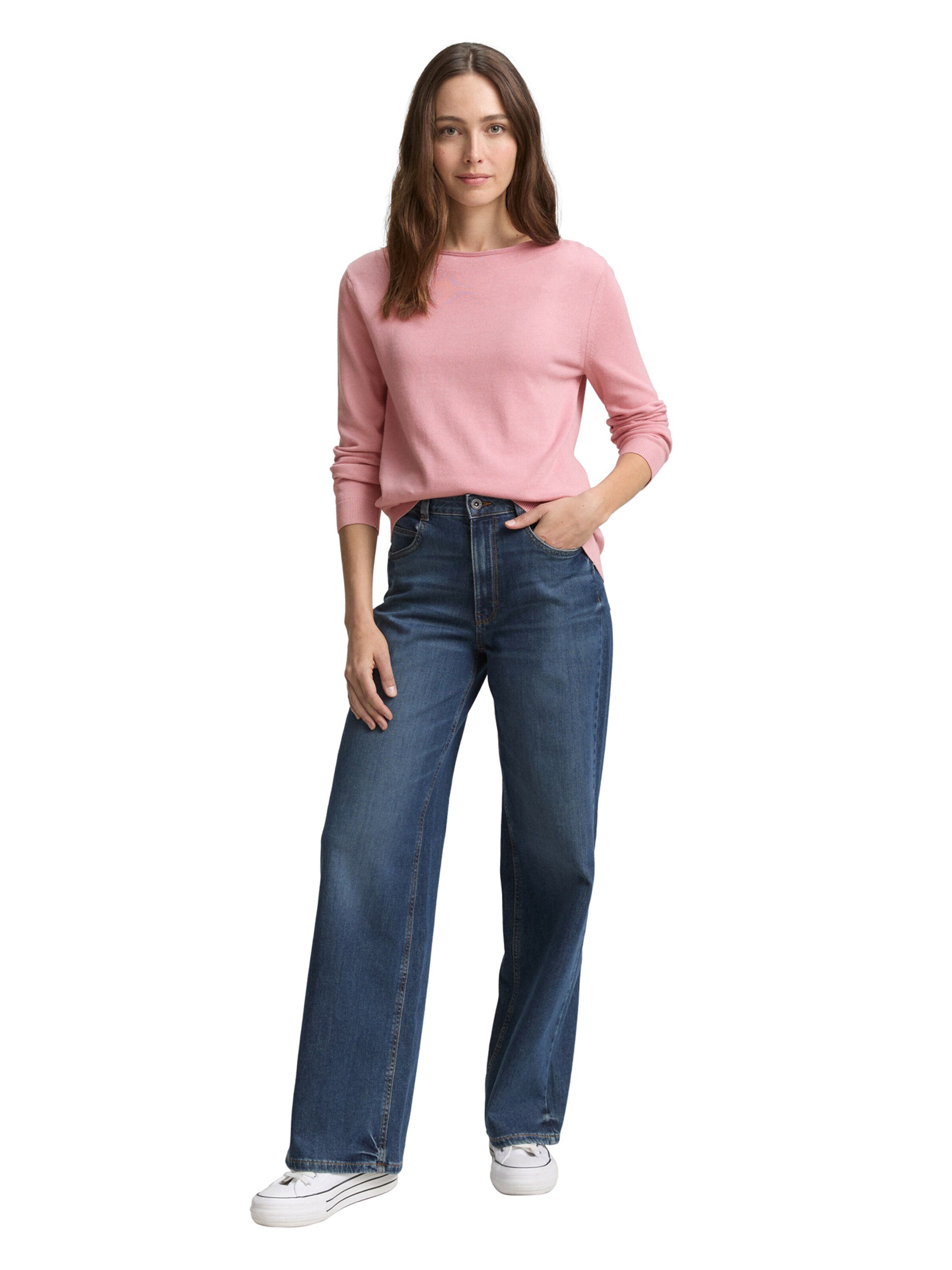 TOM TAILOR Sweater in Pink