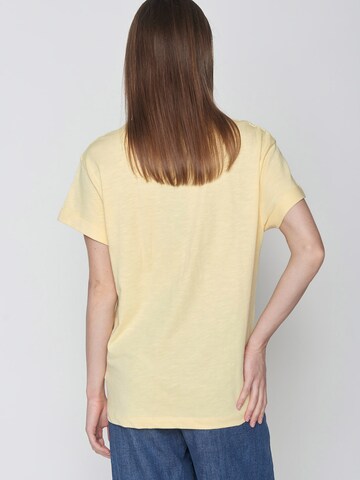 GREENBOMB Shirt 'Lifestyle Scooter' in Yellow