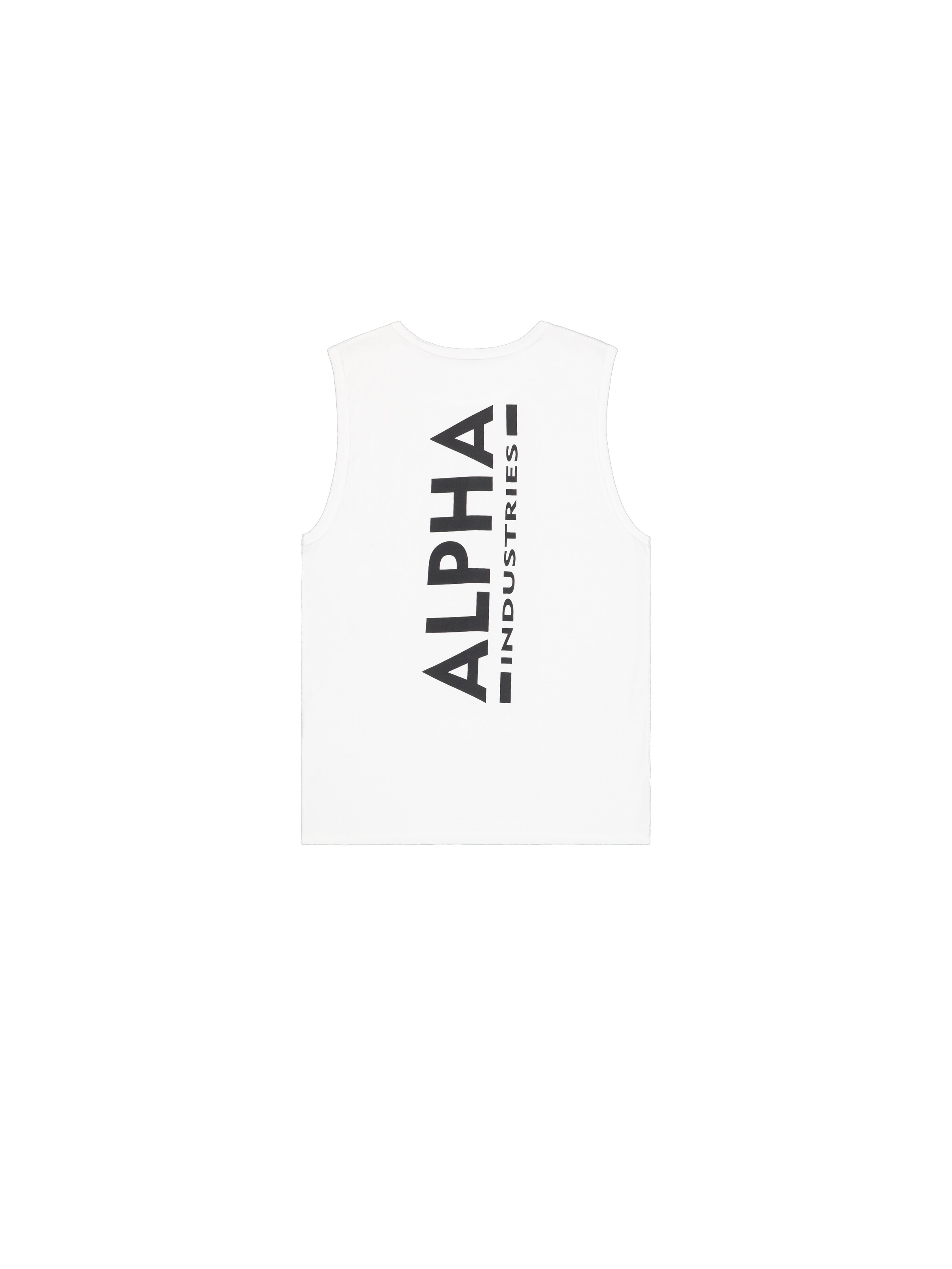 ALPHA INDUSTRIES - Camiseta en blanco: frente